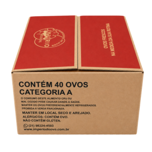 Kit Essencial — 40 ovos vermelhos